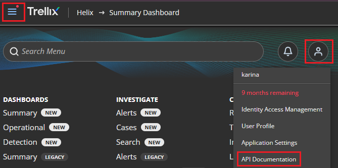 How to bulk export Helix alerts using API