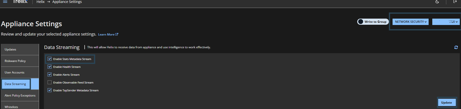 Bandwidth Usage Timeline showing 