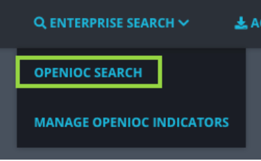 Using OpenIOCs for sweeping with Trellix Endpoint Security (HX)